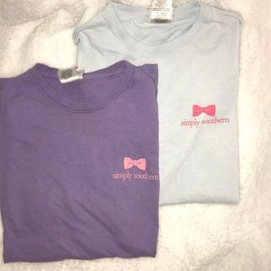 2 Simply Southern Shirts